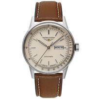 Bauhaus Aviation Automatic 23665 Beige Rankinis laikrodis