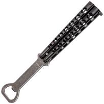 Boker Magnum Balisong Black Butelių atidarytuvas