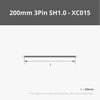 Bambu Lab 200mm Wire with 3Pin SH1.0 Connectors (2PCS) XC015 Bambulab
