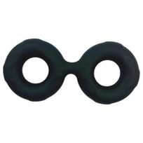 Pulselock Taur - dvigubas varpos ir sėklidžių žiedas (juodas) - 25 mm