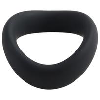 Pulselock Cocktura - susuktas silikoninis varpos žiedas (juodas) - 45 mm
