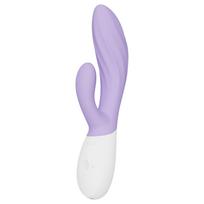 LELO INA Twist - programėle valdomas G taško vibratorius su klitorio stimuliavimo rankenėle (violetinis)