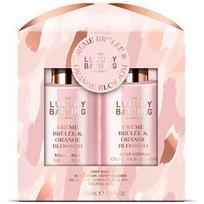 Creme Brulée Body Care Set ( Creme Brulée & Pomerančový květ ) II - Dárková sada péče o tělo ( 3 ks )