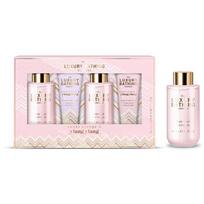 Shower & Body Care Gift Box ( Pomeranč & Ylang Ylang ) - Dárková sada tělové péče v krabičce ( 4 ks )
