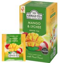Žalioji arbata AHMAD Alu Mango & Lychee, 20, VZTAHM054881017862