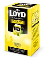 Juodoji arbata LOYD HORECA Lemon, 20 x 1,7g, BLTLOY5900396017864