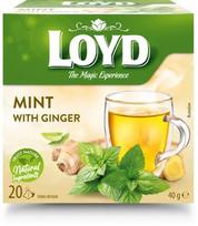 Arbata LOYD, mėtos ir imbiero skonio, 20x2 g, VZTLOY5900396033185