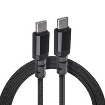USB-C į USB-C laidas Maclean MCE492, 100W, PD, 10Gbps, 5A, 2 m, juodas