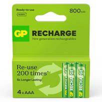 Pakraunama baterija GP Recharge NiMH AAA, ELEGPG4891199228667