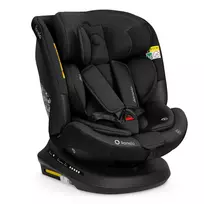 360° pasukama autokėdutė Lionelo Bastiaan Plus I-size 9-36 kg., Black carbon