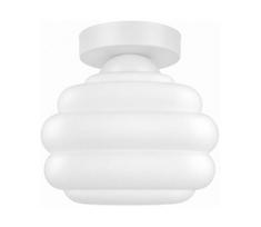 BRILAGI - LED lubinis šviestuvas RETRO GLASS 1xE27/60W/230V skersmuo 20 cm balta/balta