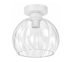 BRILAGI - LED lubinis šviestuvas RETRO GLASS 1xE27/60W/230V Ø 25 cm baltas/skaidrus