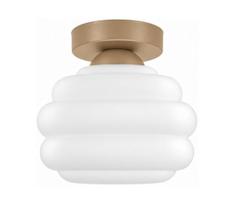 BRILAGI - LED lubinis šviestuvas RETRO GLASS 1xE27/60W/230V skersmuo 20 cm smėlinė/balta