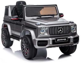 Vaikiškas elektromobilis Lean Cars Mercedes G63 AMG BBH-002, sidabro sp.