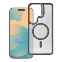 Case for Samsung A57 Forcell F-Protect Shadow Stand Premium compatible with MagSafe grey