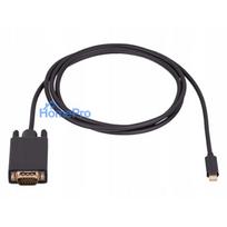 Akyga AK-AV-17 USB-C / VGA 1.5m Black