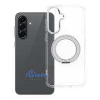 Case for Samsung A56 Frame Circle Stand compatible with MagSafe transparent