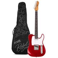 „Rebel“ TE elektrinė gitara, metalo raudonumo spalvos