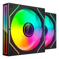 Mars Gaming MF3DPROX2 Kompiuterio aušinimo sistema Kompiuterio korpusui Ventiliatorius 12 cm Juoda