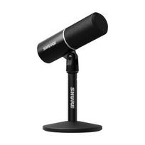 Shure MV6 gen2 - USB-C jungties kardioidinis dinaminis mikrofonas, skirtas žaidėjams ir transliuotojams, juodos spalvos