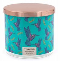 Žvakė, aromatinė Frida Kahlo Lavender Luxe, 50 - 60 h, 400 g, mėlyna sp.