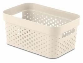 Daiktadėžė, daiktų saugojimo Curver Infinity Recycled 4,5L, 4.5 l, balta sp., 27 x 19 x 12 cm