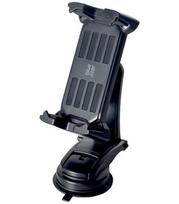 Juodas automobilinis telefono - planšetės 4.7" – 14" laikiklis "Blue Star Max Wide"