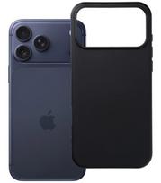 Juodas dėklas Apple iPhone 17 Pro / 18 Pro telefonui "Silicone Case"