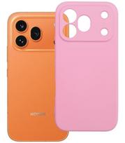 Rožinis dėklas Honor 600 Pro telefonui "Silicone Case"