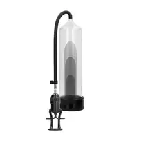 Pumped by Shots Deluxe Starter penio pompa, skaidri, 21 cm
