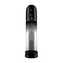 Pumped by Shots LuvPump automatinė USB penio pompa, 20 cm, juoda