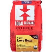 Equal Exchange, Ekologiška kava, „Love Buzz“, prancūziško skrudinimo mišinys, visos pupelės, 283,5 g