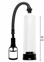 ToyJoy Power Pump penio pompa su manometru, juoda