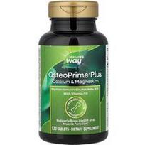 Nature's Way, OsteoPrime® Plus kalcis ir magnis, 120 tablečių