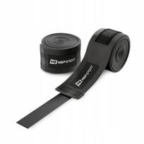 Elastingi apsauginiai bintai boksui Hop-Sport, juodi
