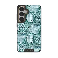 Poison Garden - Samsung Galaxy S25 Case, Elite Dark (Magnetic) / Gold