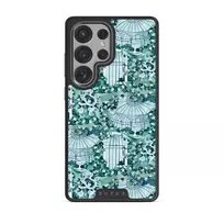 Poison Garden - Samsung Galaxy S25 Ultra Case, Elite Dark (Magnetic) / Gunmetal