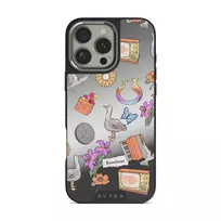 My Only Sweetheart - iPhone 16 Pro Max Case, Elite Mirror Dark (MagSafe) / Silver