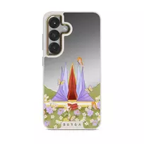 Sunrise - Samsung Galaxy S25 Case, Elite Mirror Light (Magnetic) / Gold