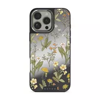 District Wildflowers - iPhone 16 Pro Max Case, Elite Mirror Dark (MagSafe) / Silver