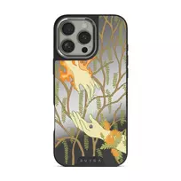 Real - iPhone 16 Pro Case, Elite Mirror Dark (MagSafe) / Silver