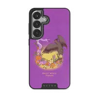 Pretty Purpose - Samsung Galaxy S25 Case, Elite Dark (Magnetic) / Silver