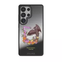 Pretty Purpose - Samsung Galaxy S25 Ultra Case, Elite Mirror Dark (Magnetic) / Gunmetal