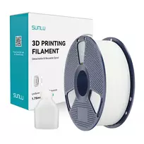Filament - Sunlu PP Siūlas 1.75 mm, 22.7 MPa, Maisto Kontaktų Saugus Natūralus Baltas