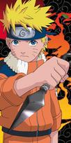 Jerry Fabrics rankšluostis Naruto Uzumaki, 70x140 cm