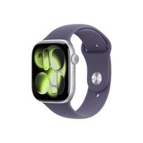 Apple Watch Series 11 GPS 46mm Silver Aluminium Case with Purple Fog Sport Band - M/L | MEVA4WFA | 195950632279