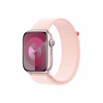 Apple Watch Series 9 GPS 45mm Pink Aluminium Case with Light Pink Sport Loop | MR9J3DHA | 194253822660