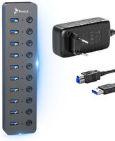 Reagle Reagle HUB 10W1 USB 3.1 10 Portów USB-A  36W | RHUB73A | 5905261351043