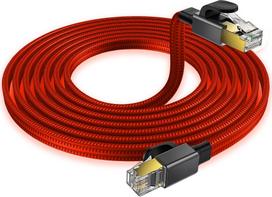 Reagle Reagle Kabel Sieciowy LAN ETHERNET RJ45 Cat8 40Gbps 15M Skrętka Płaski | 5905261351661 | 5905261351661