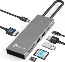 Reagle REAGLE -C HDMI 4K 60Hz 2K 144Hz USB C 3.2 PD 100W CZYTNIK KART M1 M2 | 5905261351739 | 5905261351739